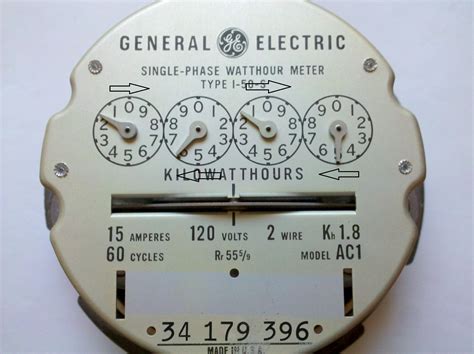 how to read an electric meter